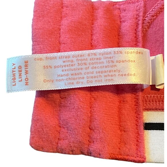 Cacique Lightly Lined No Wire Bra Pink 38DD - Picture 5 of 5